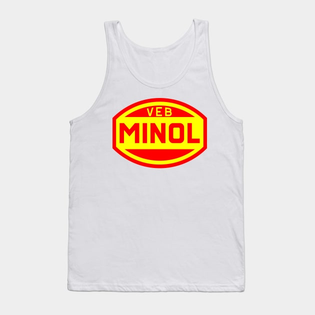 VEB Minol logo (original in 2c) Tank Top by GetThatCar